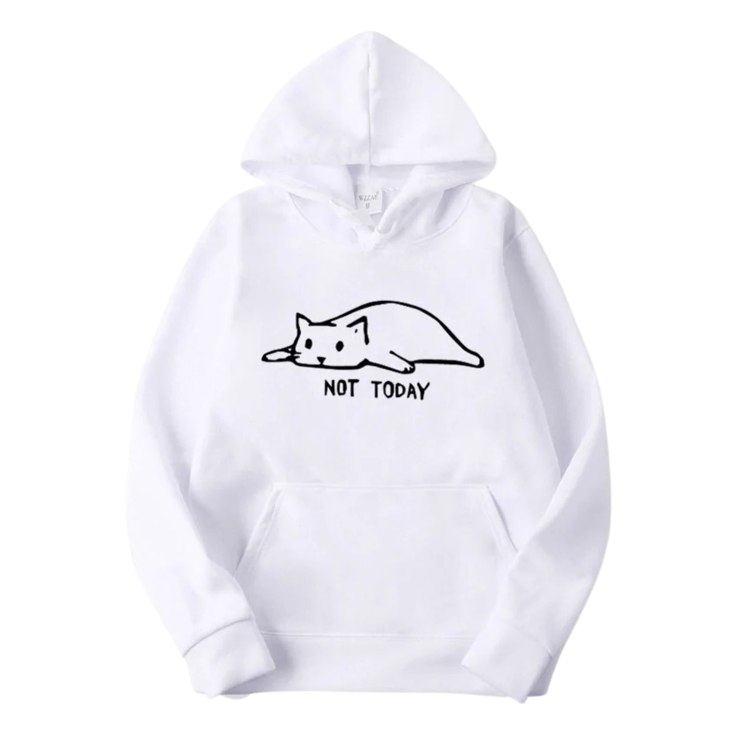 "Not Today" Cat Hoodie