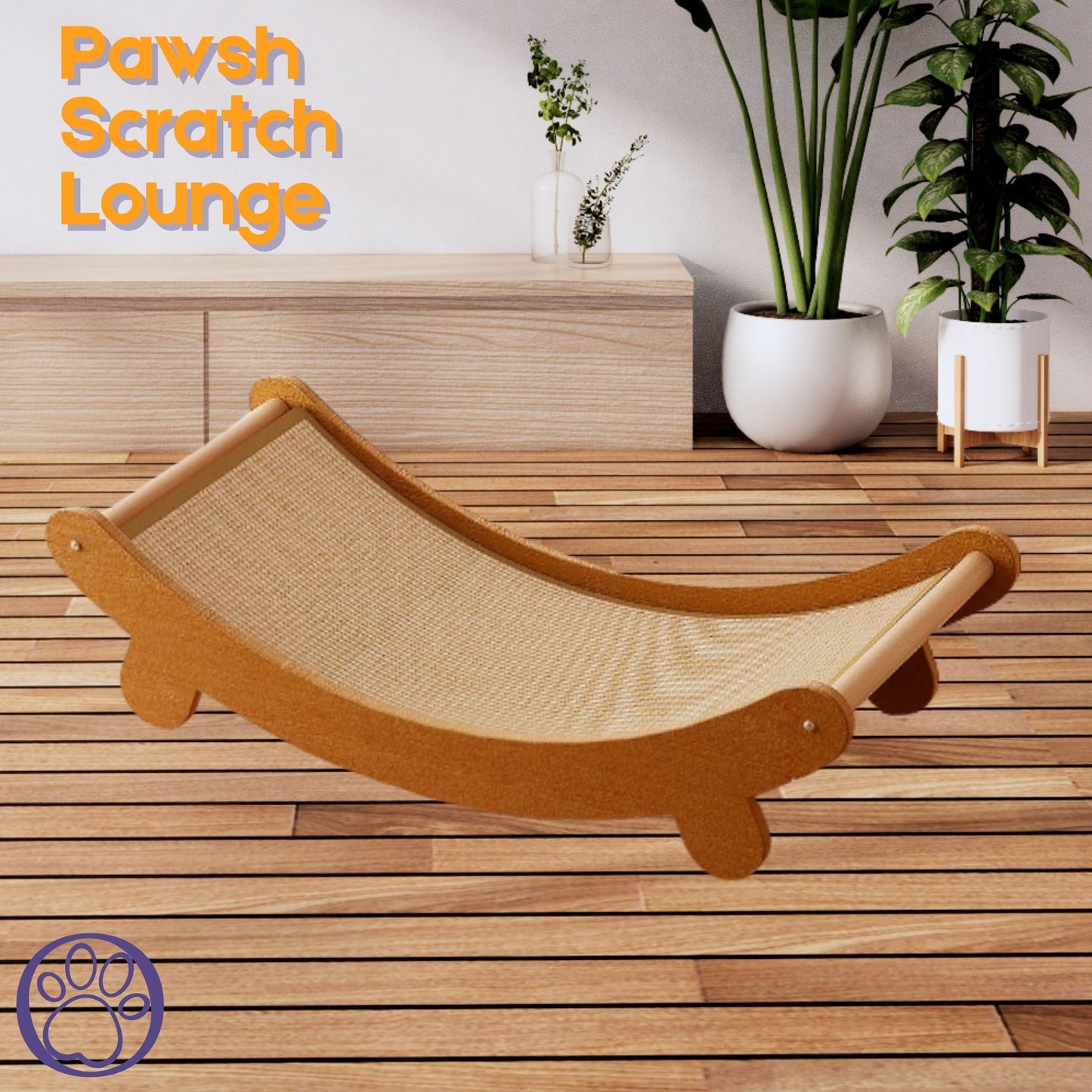 🛋️ Pawsh Lounge: The Ultimate Scratch & Snooze Station for Stylish Cats! 🐾
