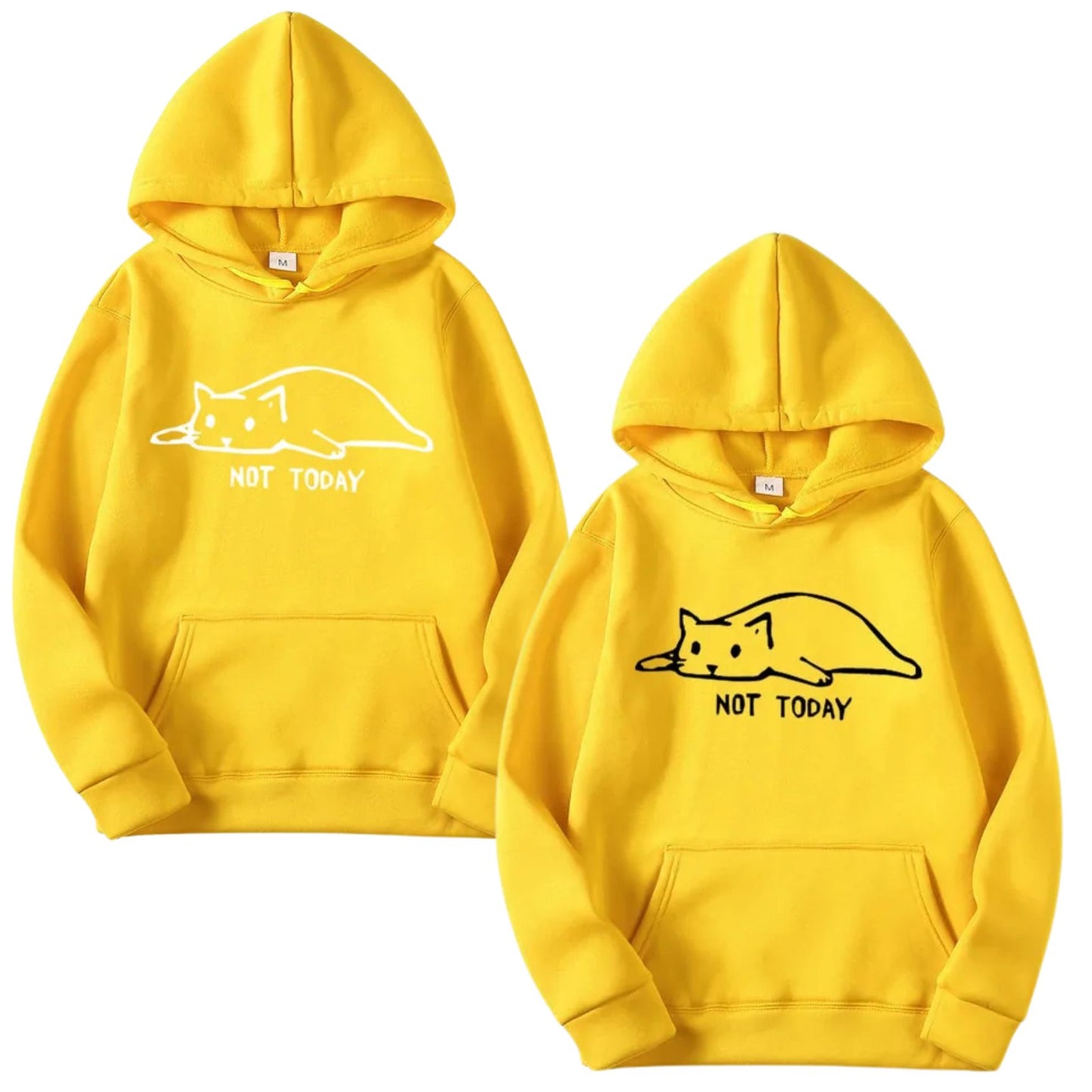 "Not Today" Cat Hoodie