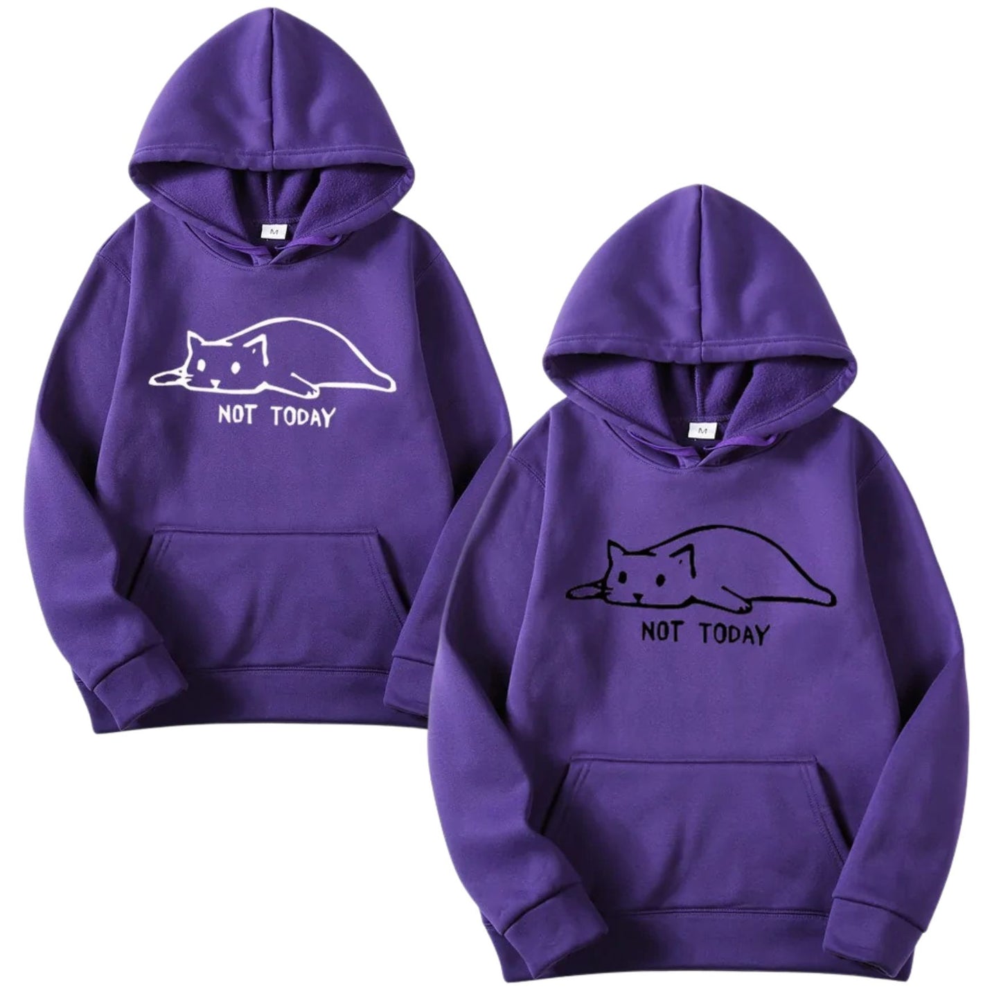 "Not Today" Cat Hoodie