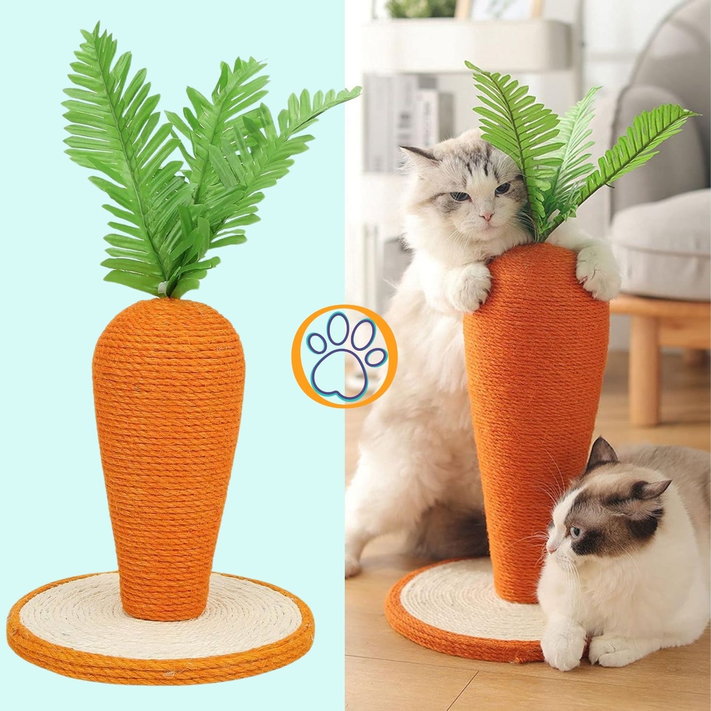 Carrot Cat Scratcher! 🥕