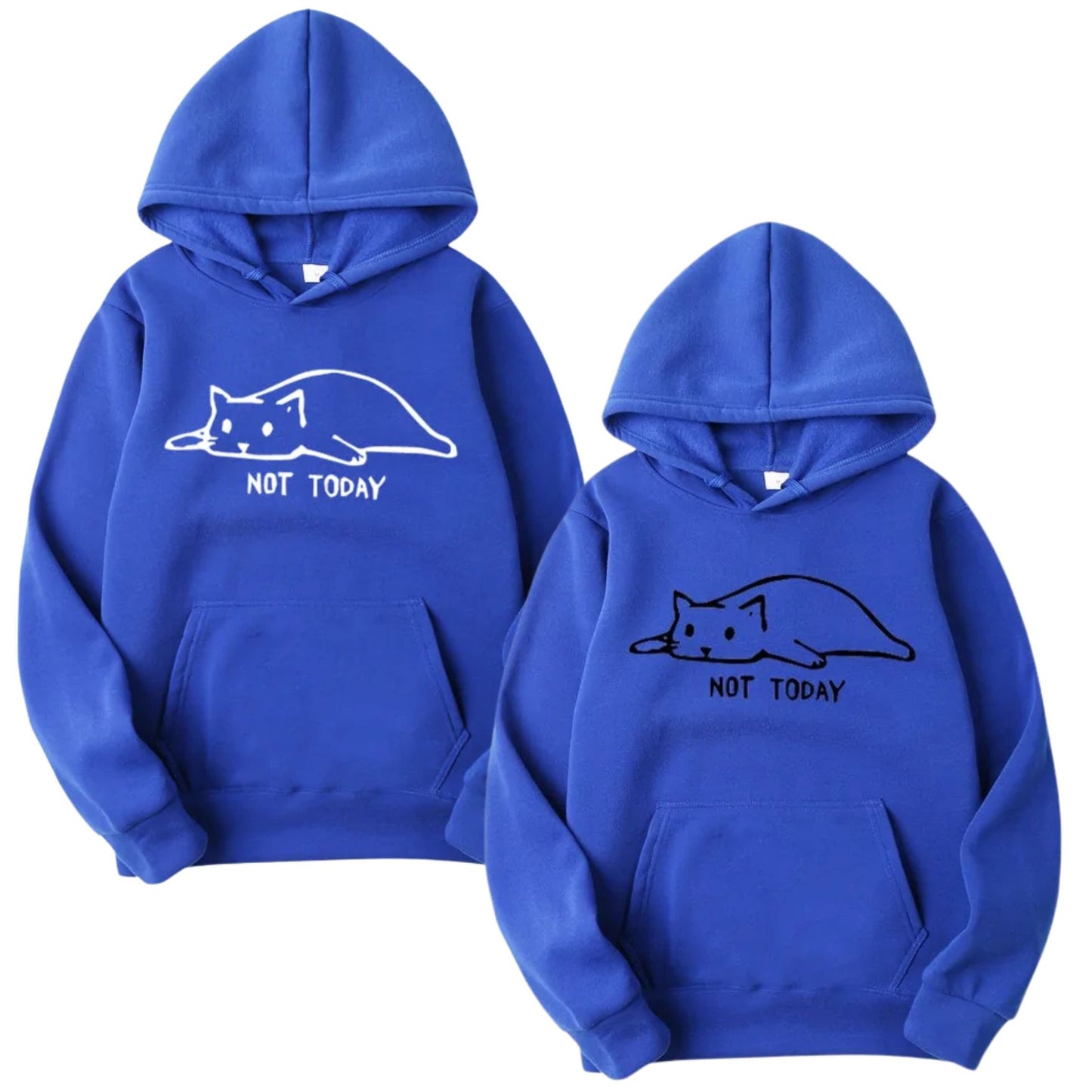 "Not Today" Cat Hoodie