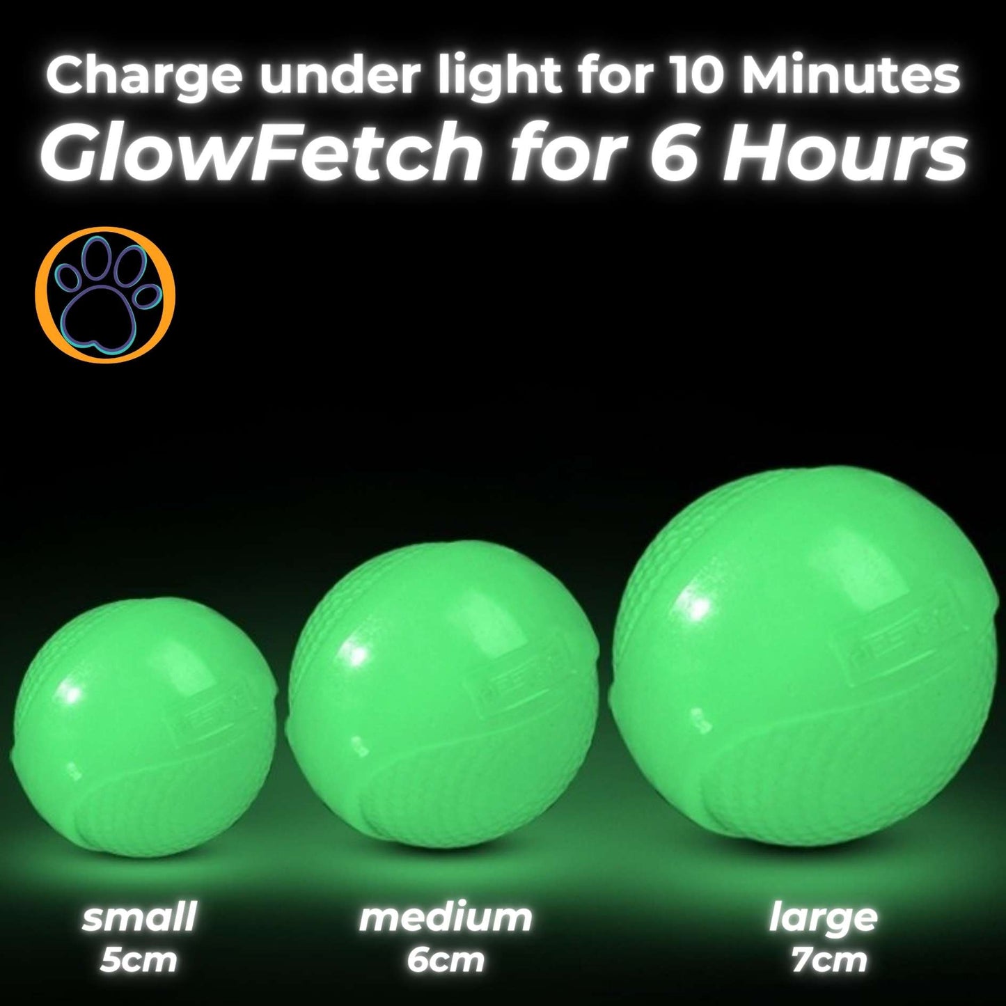 GlowFetch Bouncy Ball