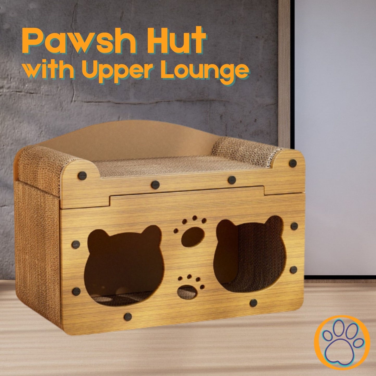🛋️ Pawsh Lounge: The Ultimate Scratch & Snooze Station for Stylish Cats! 🐾