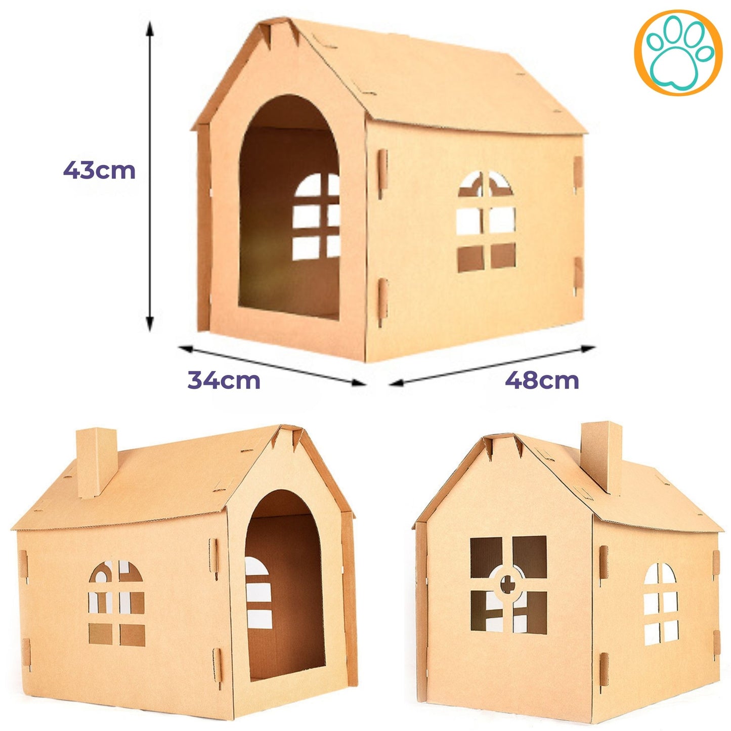 "Design Your Own" Cat Scratcher Play House