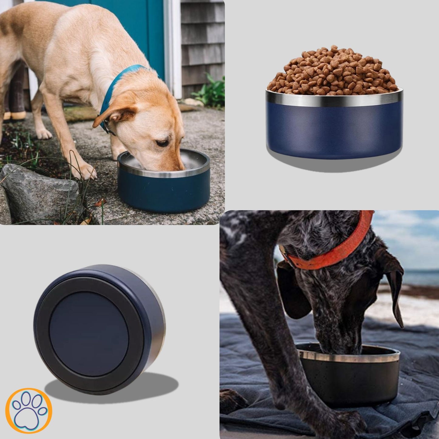 HydraSteel - Stainless Dog Bowl