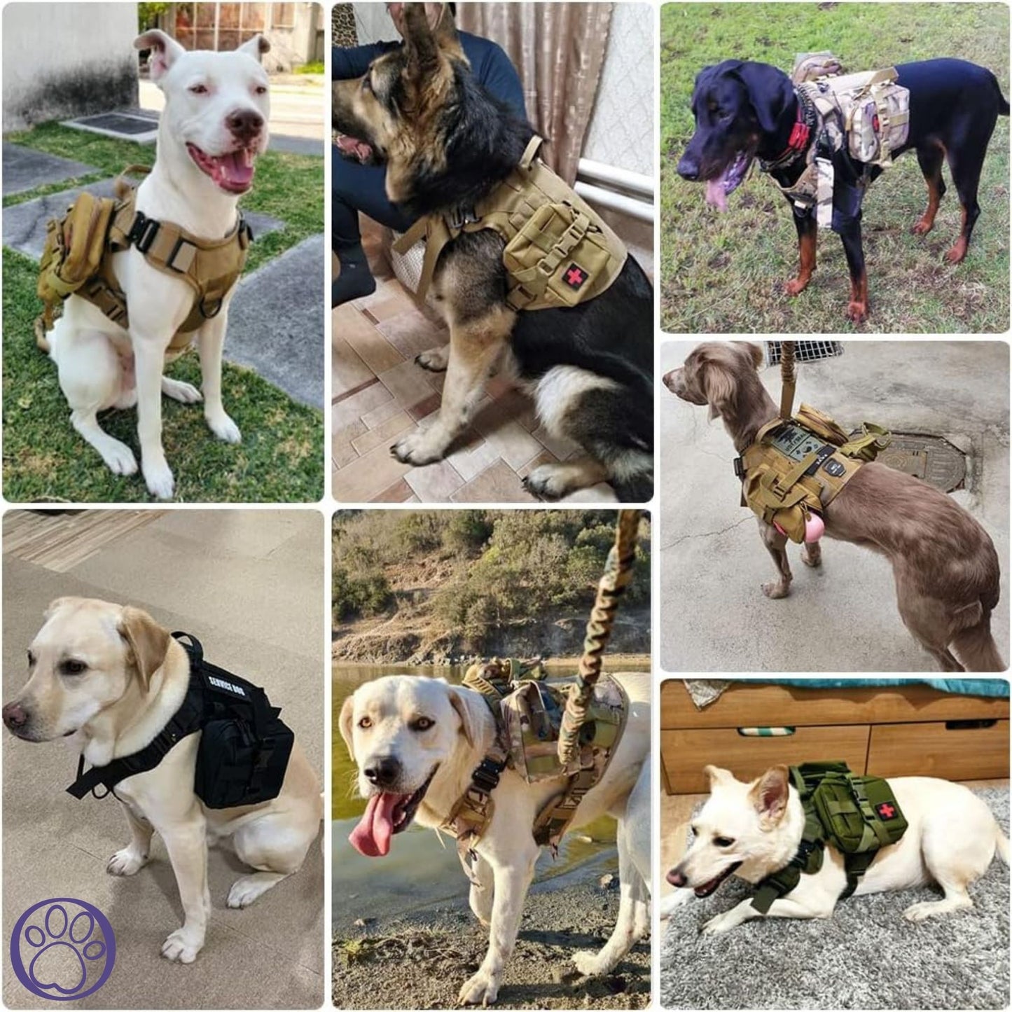 ๐ช K9 COMMANDER: TACTICAL NO-PULL QUICK RELEASE HARNESS ๐พ๐๏ธ