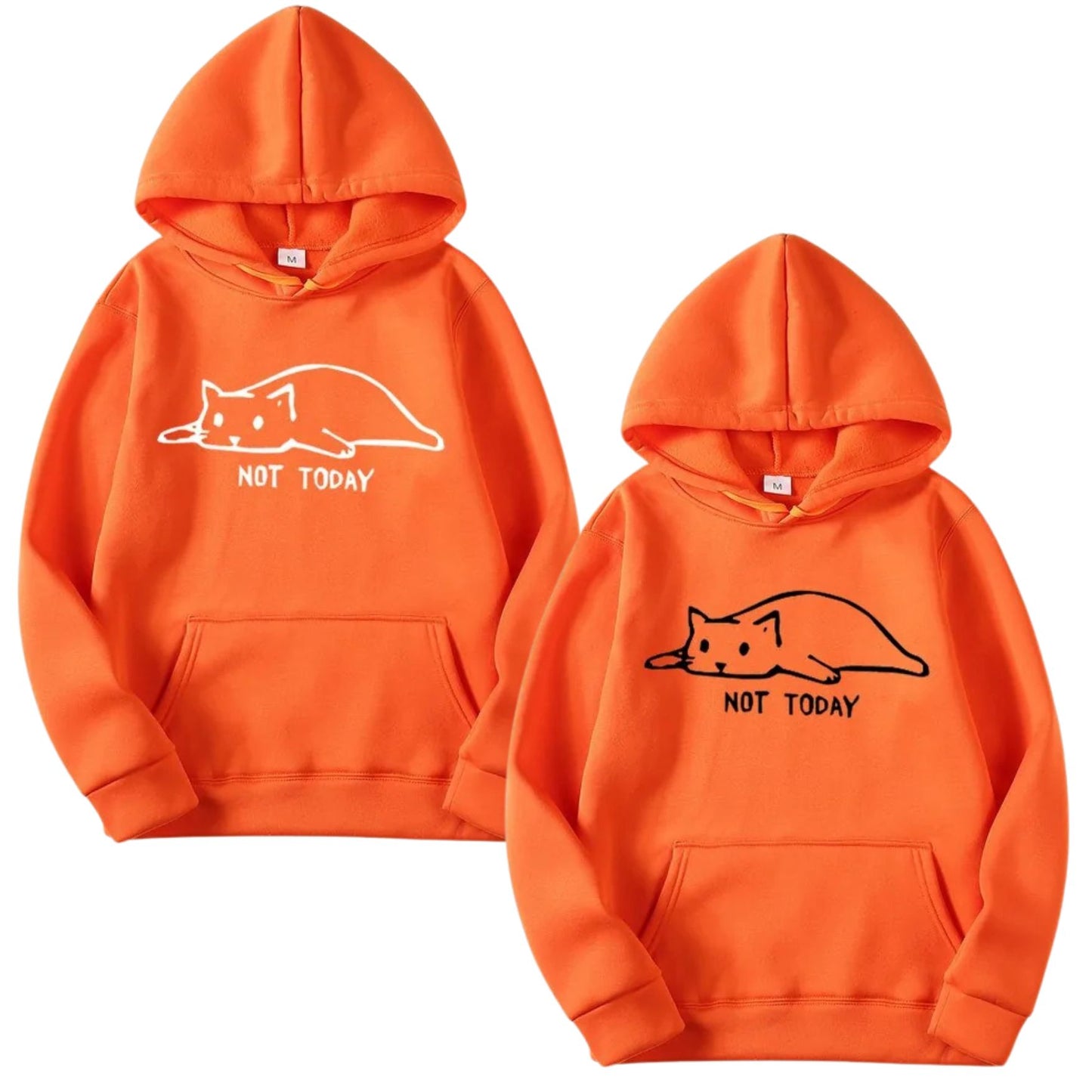 "Not Today" Cat Hoodie
