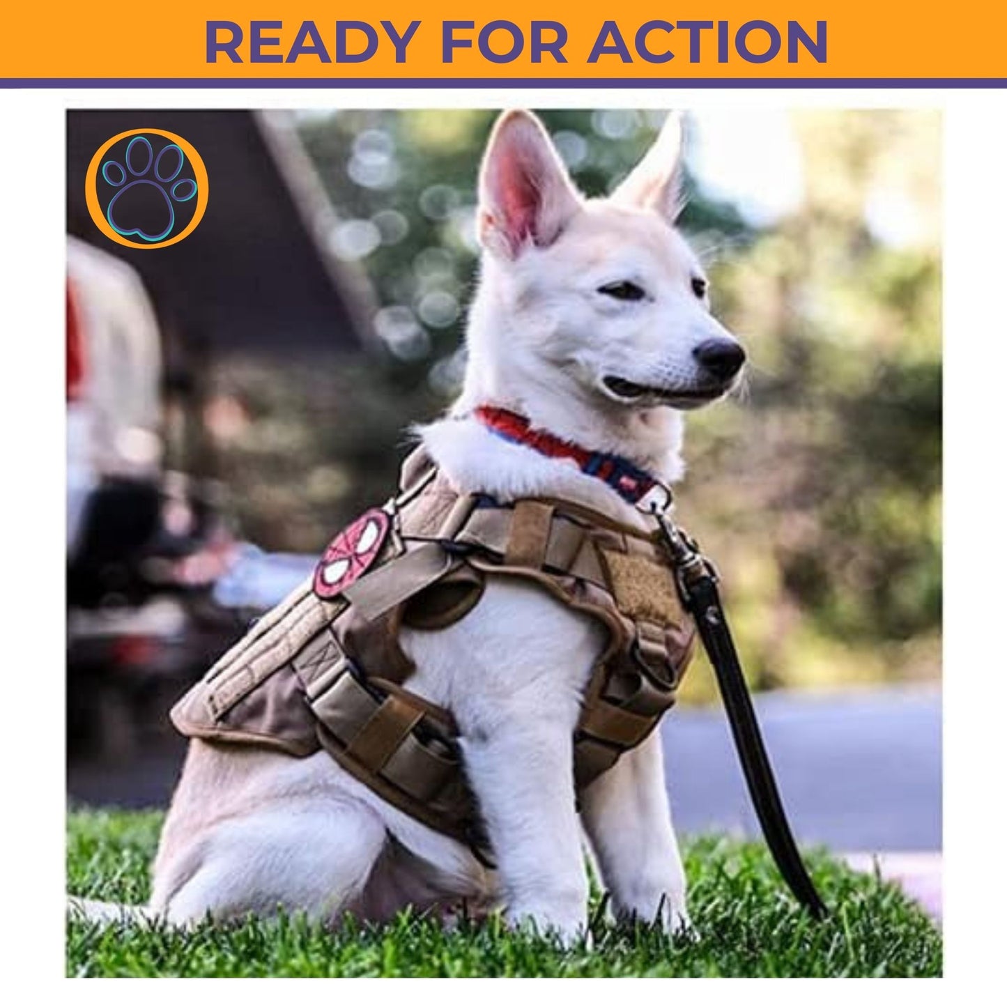 ๐ช K9 COMMANDER: TACTICAL NO-PULL QUICK RELEASE HARNESS ๐พ๐๏ธ