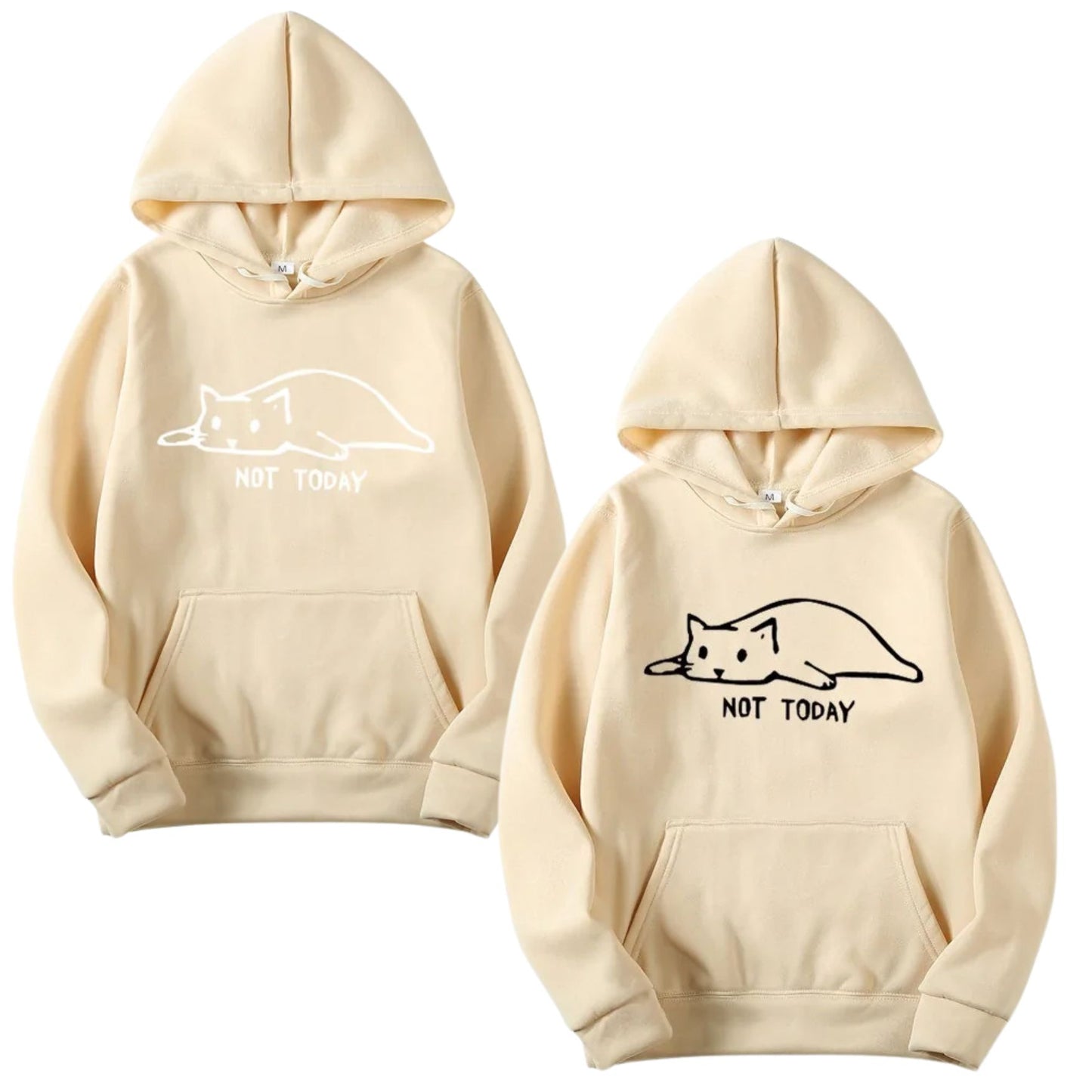 "Not Today" Cat Hoodie