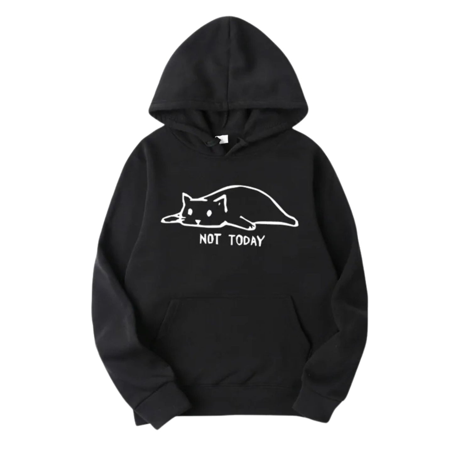 "Not Today" Cat Hoodie