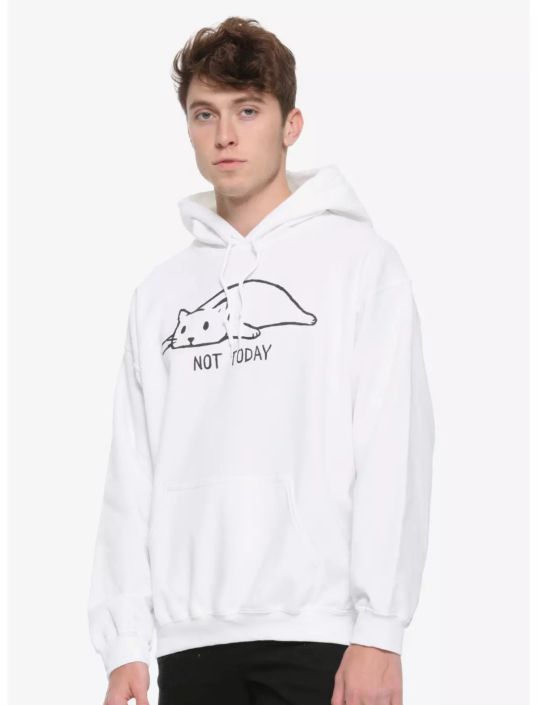 "Not Today" Cat Hoodie