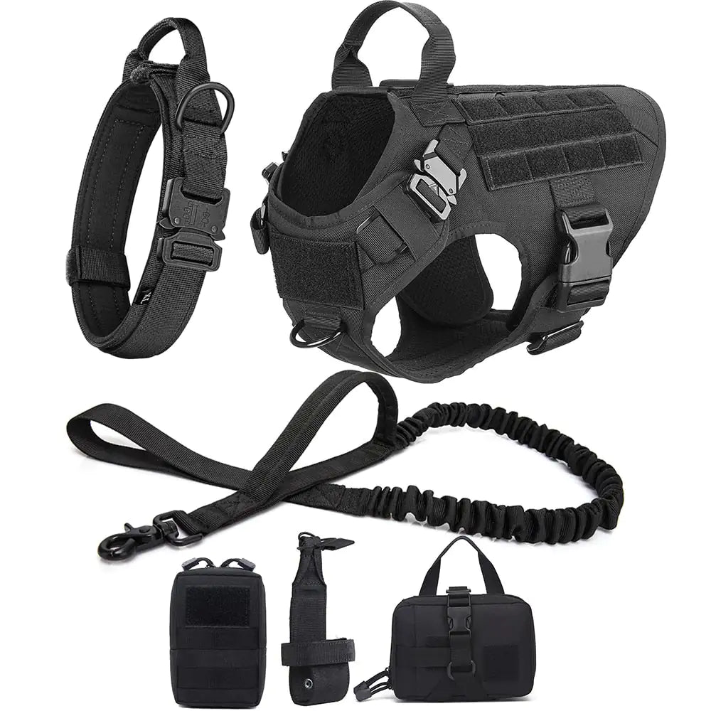 ๐ช K9 COMMANDER: TACTICAL NO-PULL QUICK RELEASE HARNESS ๐พ๐๏ธ
