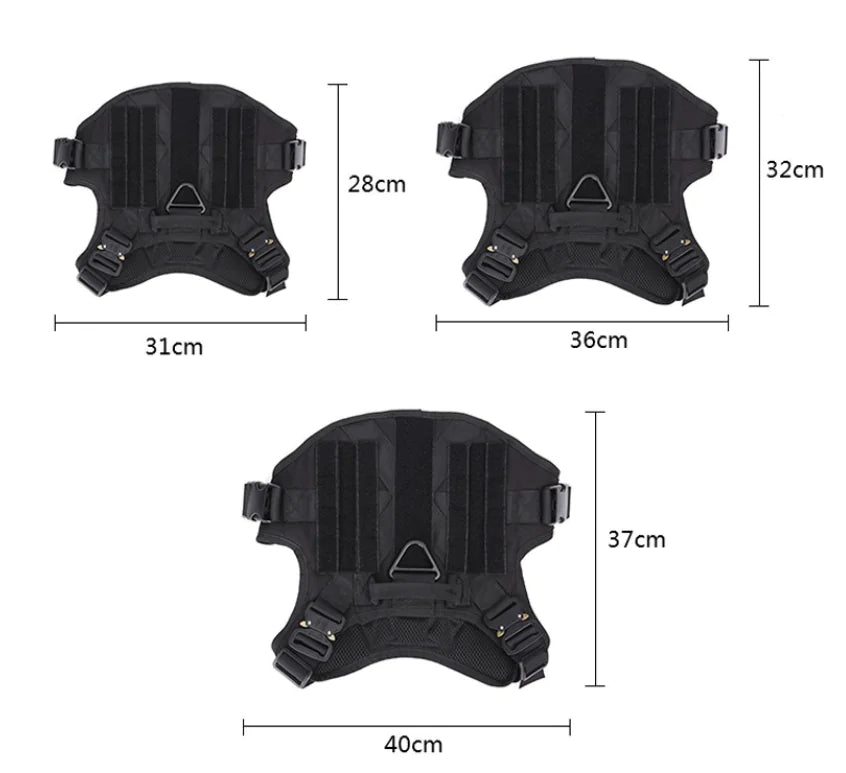 ๐ช K9 COMMANDER: TACTICAL NO-PULL QUICK RELEASE HARNESS ๐พ๐๏ธ