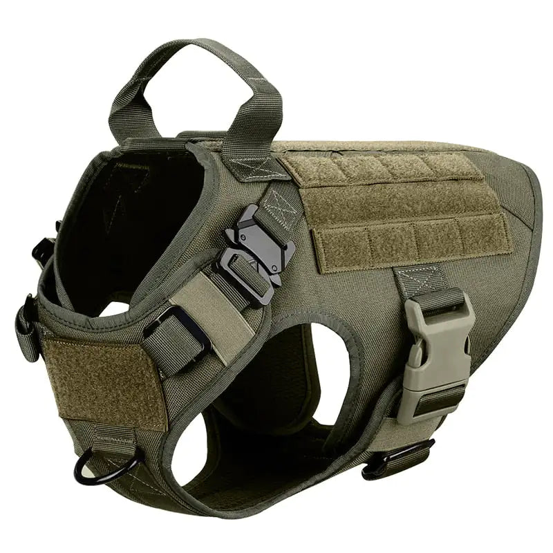 ๐ช K9 COMMANDER: TACTICAL NO-PULL QUICK RELEASE HARNESS ๐พ๐๏ธ