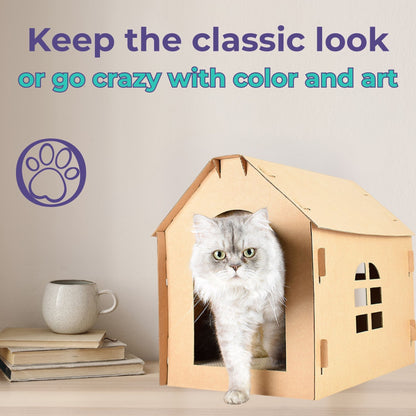 "Design Your Own" Cat Scratcher Play House