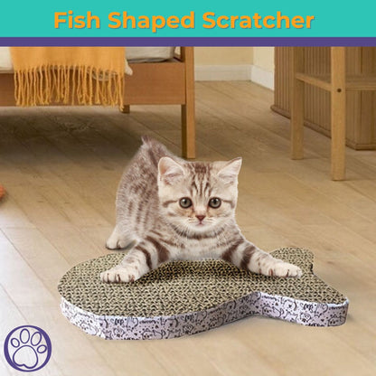 Fish or Cat Shaped Scratcher