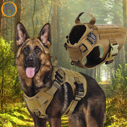 🪖 K9 COMMANDER: TACTICAL NO-PULL QUICK RELEASE HARNESS 🐾🎖️