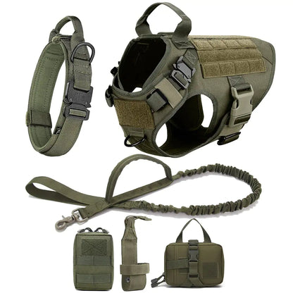 🪖 K9 COMMANDER: TACTICAL NO-PULL QUICK RELEASE HARNESS 🐾🎖️