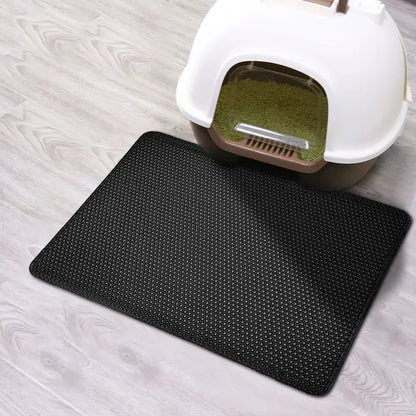 LuxePaws Double Layer Litter Mat