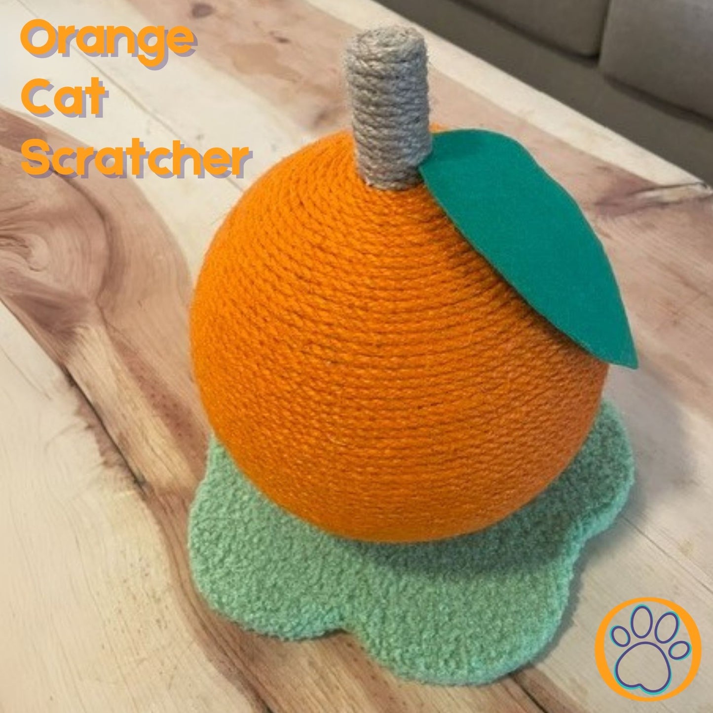 Orange Cat Scratcher