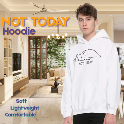 "Not Today" Cat Hoodie